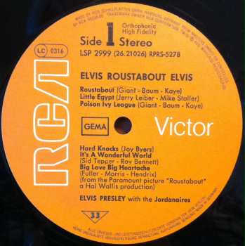 LP Elvis Presley: Roustabout 645516