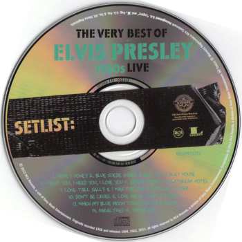 CD Elvis Presley: Setlist: The Very Best Of Elvis Presley 1950's Live 595573