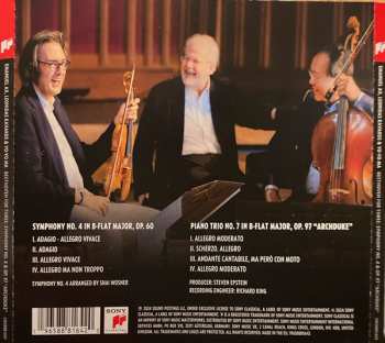 CD Yo-Yo Ma: Beethoven For Three: Symphony No. 4 And Op. 97 "Archduke" 552128