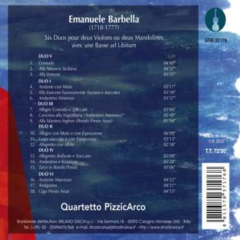 CD Emanuele Barbella: Six Duos 558119