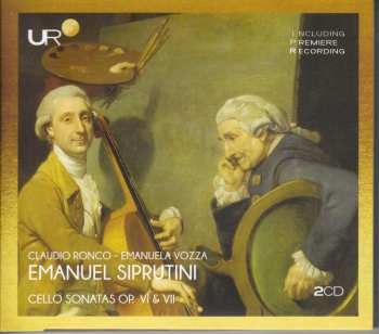 2CD Emauel Siprutini: Cellosonaten Op.6 Nr.1-6 & Op.7 Nr.1-6 621096