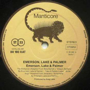 LP Emerson, Lake & Palmer: Emerson, Lake & Palmer 603227