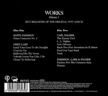 2CD Emerson, Lake & Palmer: Works (Volume 1) DLX 40798