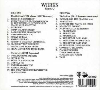 2CD Emerson, Lake & Palmer: Works Volume 2 DLX 40800