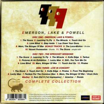 3CD/Box Set Emerson, Lake & Powell: Complete Collection 564765