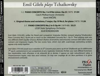 CD Emil Gilels: Emil Gilels Plays Tchaikovsky 546638