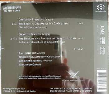 SACD Norrköping Symphony Orchestra: Emil Jonason Clarinet: Lindberg & Golijov 555619