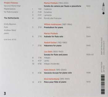 CD Emily Beynon: Second World War Masterpieces For Flute & Piano (The Netherlands) 586770