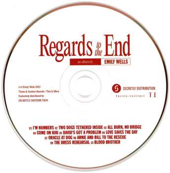 CD Emily Wells: Regards To The End 560797