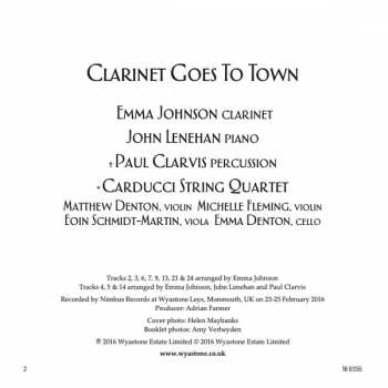 CD Emma Johnson: Clarinet Goes To Town 326056