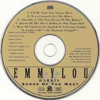 CD Emmylou Harris: Songs Of The West 640687