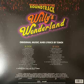 LP Émoi: Willy's Wonderland (Original Motion Picture Soundtrack) CLR | LTD | PIC 610016