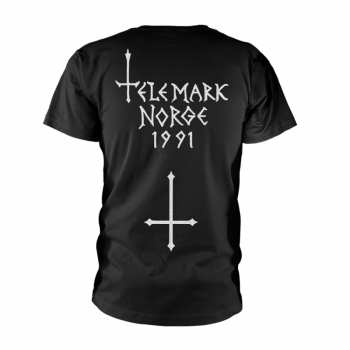 Merch Emperor: Tričko Old School Logo Emperor (black) S