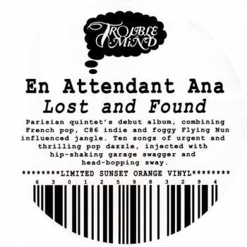 LP En Attendant Ana: Lost And Found LTD | CLR 325584