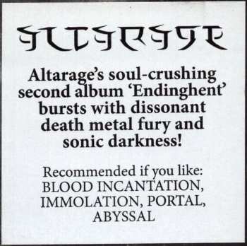 CD Altarage: Endinghent DIGI 11229