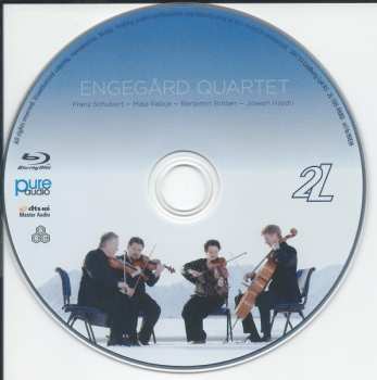 Blu-ray/SACD Engegård Quartet: Franz Schubert - Maja Ratkje - Benjamin Britten - Joseph Haydn 569096