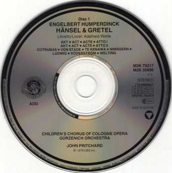 2CD Ileana Cotrubas: Hansel And Gretel  545136