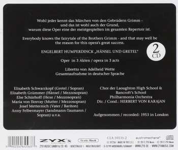 2CD Herbert von Karajan: Hänsel Und Gretel 599734