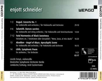 CD Enjott Schneider: Fatal Harmonies - Works For Cello And Orchestra 314003