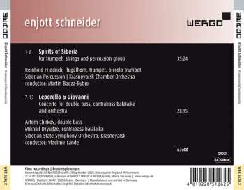 CD Enjott Schneider: Krasnoyarsk Counterpoints 647645