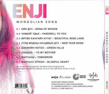 CD Enkhjargal Erkhembayar: Mongolian Song 323470