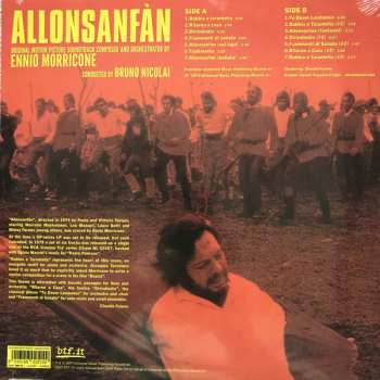 LP Ennio Morricone: Allonsanfan (Original Motion Picture Soundtrack) CLR | LTD 596305