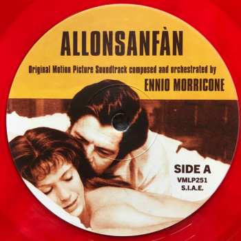 LP Ennio Morricone: Allonsanfan (Original Motion Picture Soundtrack) CLR | LTD 596305