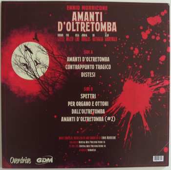 LP Ennio Morricone: Amanti D'Oltretomba (Colonna Sonora Originale) CLR 127975