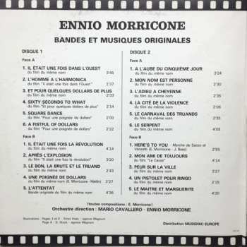 2LP Ennio Morricone: Bandes Et Musiques Originales 644457