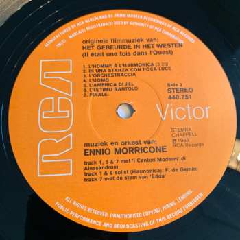 LP Ennio Morricone: Het Gebeurde In Het Westen 603241