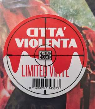 2LP Ennio Morricone: Città Violenta LTD | CLR 551796