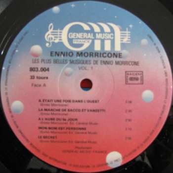 LP Ennio Morricone: Les Plus Belles Musiques D'Ennio Morricone Vol. 1 645166