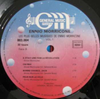 LP Ennio Morricone: Les Plus Belles Musiques D'Ennio Morricone Vol. 1 645166