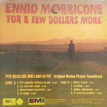 LP Ennio Morricone: For A Few Dollars More (Per Qualche Dollaro In Più - Original Motion Picture Soundtrack) CLR | LTD 607911