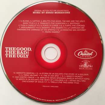 CD Ennio Morricone: The Good, The Bad And The Ugly (Original Motion Picture Soundtrack) 552117