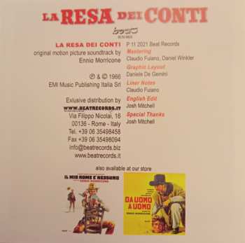 CD Ennio Morricone: La Resa Dei Conti  649474