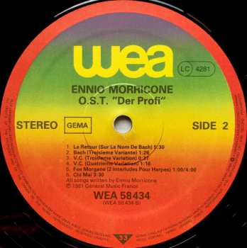 LP Ennio Morricone: Der Profi 524031