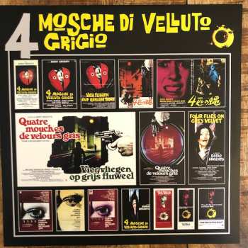 2LP Ennio Morricone: 4 Mosche di Velluto Grigio CLR 354332