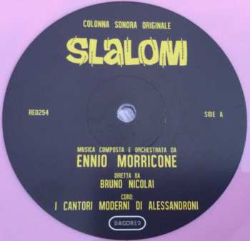 LP Ennio Morricone: Slalom (Original Motion Picture Soundtrack) LTD | CLR 350172