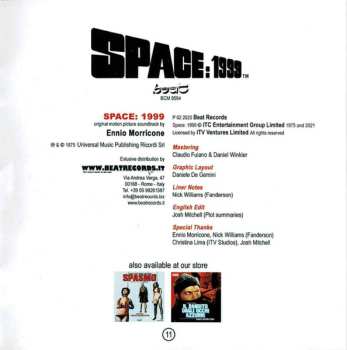 CD Ennio Morricone: Space: 1999 (Original Motion Picture Soundtrack) 642274