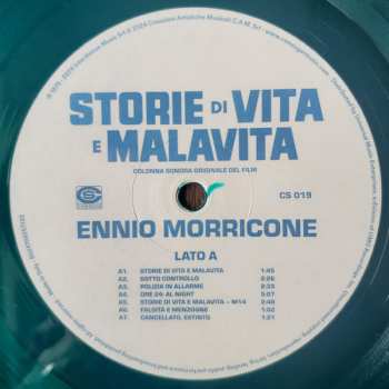 LP Ennio Morricone: Storie Di Vita E Malavita (Colonna Sonora Originale Del Film) CLR | LTD 637752