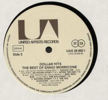 LP Ennio Morricone: Dollar Hits (The Best Of Ennio Morricone) 646862