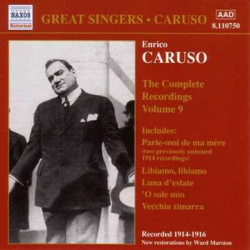 CD Enrico Caruso: Caruso: Complete Recordings, Volume 9 656791