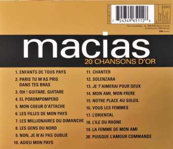 CD Enrico Macias: 20 Chansons D'or 547094