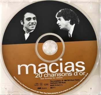 CD Enrico Macias: 20 Chansons D'or 547094