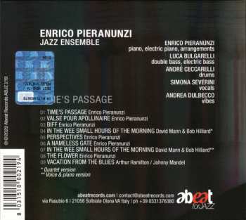 CD Enrico Pieranunzi Jazz Ensemble: Time's Passage 658777