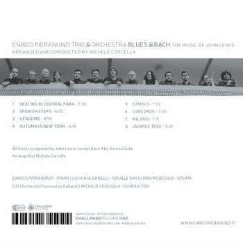 CD Enrico Pieranunzi Trio & Orchestra: Blues & Bach - The Music Of John Lewis 586869