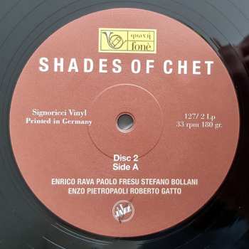 2LP Paolo Fresu: Shades Of Chet LTD 73237