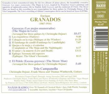 CD Enrique Granados: Goyescas, El Pelele (For Three Guitars) 314418