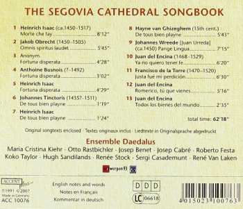 CD Ensemble Daedalus: El Cancionero De La Catedral De Segovia 116585